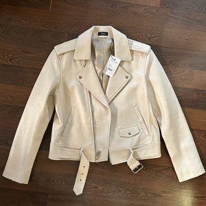 New Theory leather Moto jacket